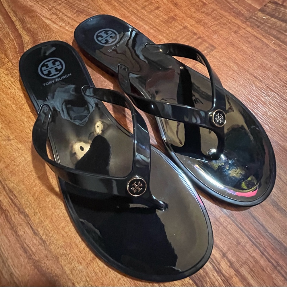 Tory Burch Studded Jelly Thong Sandal